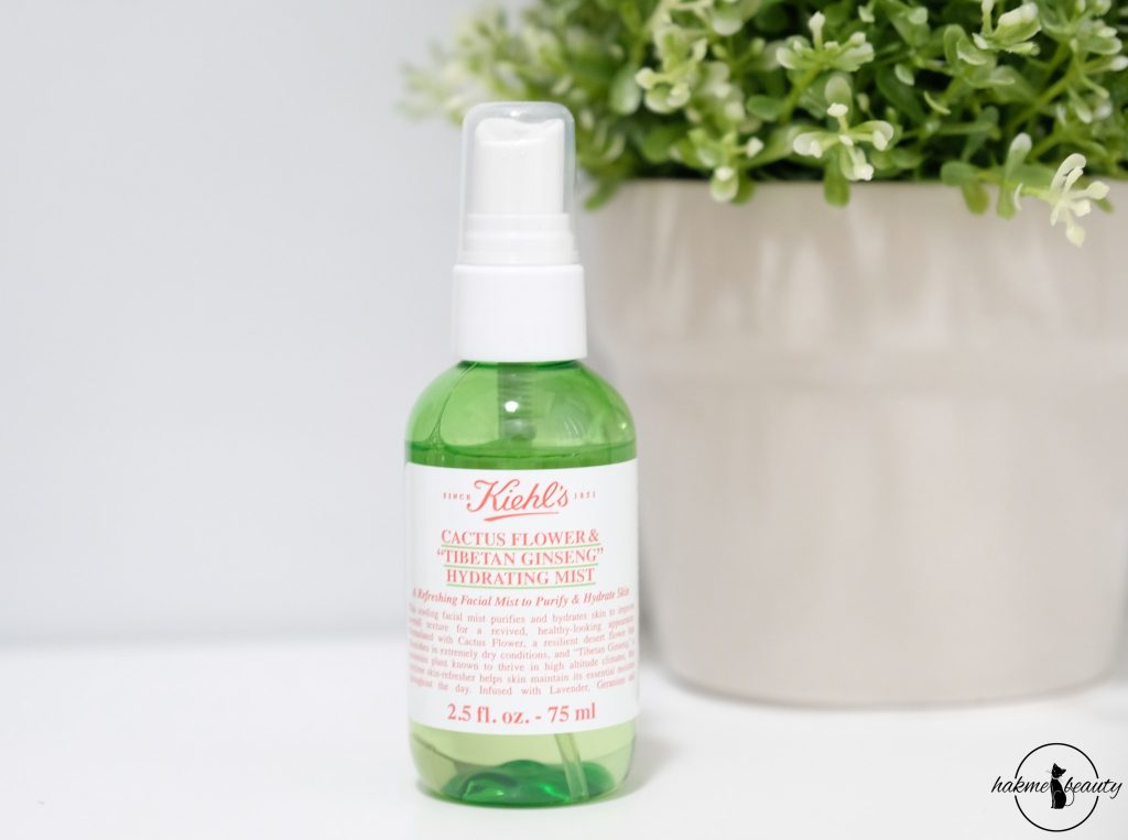 kiel's cactus flower and tibetan ginseng hydrating mist