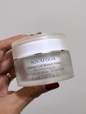 A Scrub that Does Anti-aging: Aquafolia Exfoliant Cell Biotech Probio