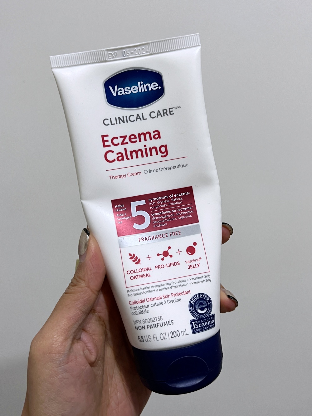 Vaseline Clinical Care Eczema Calming Therapy Cream