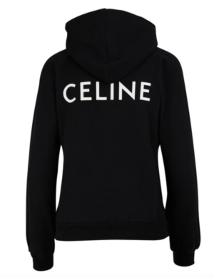 Celine Fleece Hoodie Top